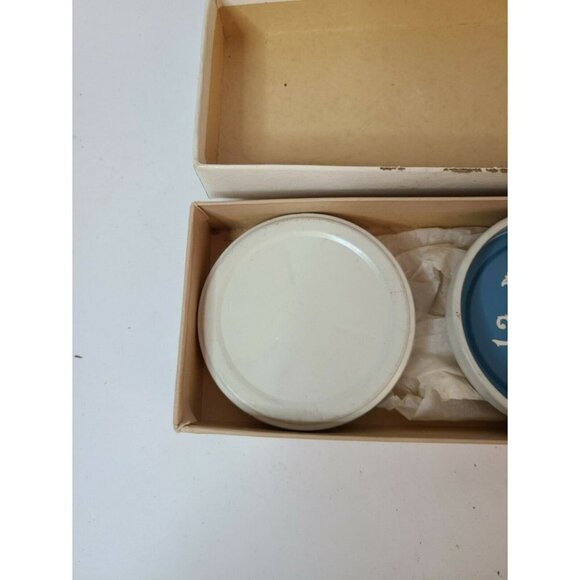 VINTAGE Maison Jar Lid Set Handpainted Set Of 4 - Picture 6 of 7